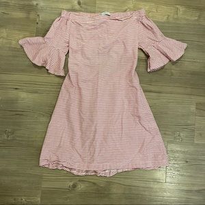 Kling off the shoulder dress